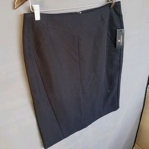 Worthington | Black pencil skirt